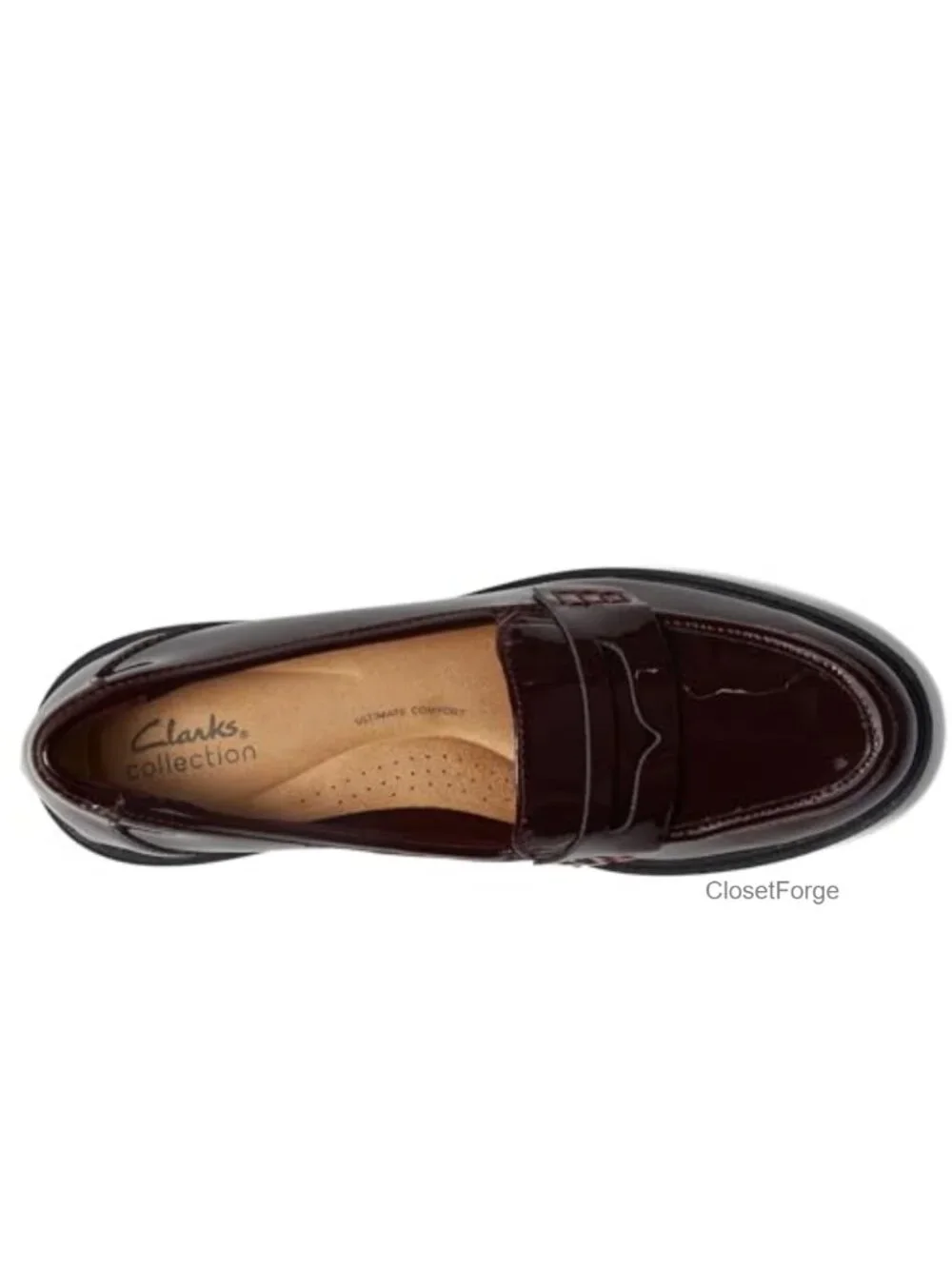 Clarks Westlynn Ayla Women's Loafers Faux Leather Slip-On Casual Shoes,